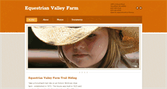 Desktop Screenshot of equestrianvalley.com